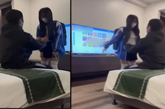 phim sex châu au Bị vợ cắm sừng, người chồng cay cú nện con gái riêng của vợ